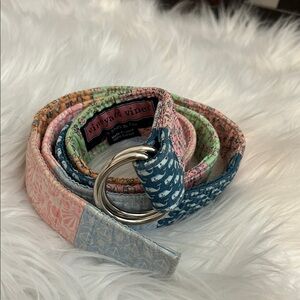 Vineyard Vines Colorful Patterned Belt